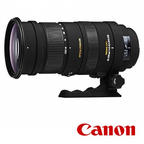X Sigma (Canon fit) 50500mm f/4.56.3 APO DG OS HSM to hire at